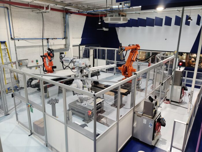 Irish Manufacturing Research robotics lab